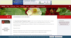 Desktop Screenshot of kapuzinerkresse.net